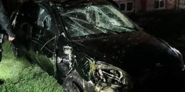 Hayrabolu’da otomobil takla attı: 1 yaralı