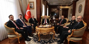 İçişleri Bakan Yardımcısı Sağlam’dan Bursa Valisi Ayyıldız’a ziyaret