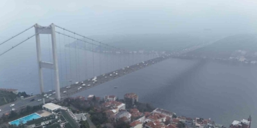 İstanbul’da iki yaka arasında sis etkili oldu