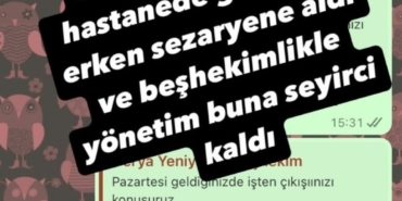 İstanbul’da özel hastanede çalışan doktor kendi hastanesini ihbar etti