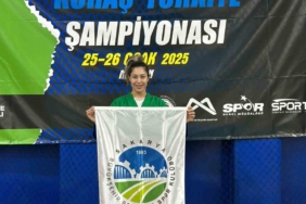 Judo sporcusundan şehri gururlandıran şampiyonluk