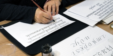 Kaligrafi ile her satır sanat eserine dönüşüyor