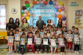 Kartal Belediyesi kreşlerinde karne heyecanı
