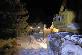 Kazdağları’nda karda mahsur kalan 2 vatandaş kurtarıldı