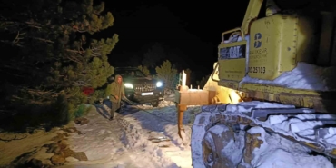 Kazdağları’nda karda mahsur kalan 2 vatandaş kurtarıldı