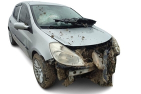 Keşan’da şarampole uçan otomobilde 4 kişi yaralandı