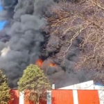 Kırklareli’nde fabrikada yangın: Dumanlar gökyüzünü kapladı