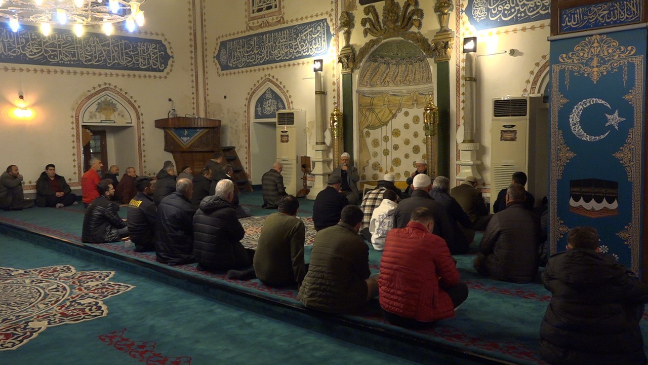 Kırklareli’nde Miraç Kandili idrak edildi