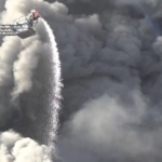 Kırklareli’nde oyuncak fabrikası yangını 4 saattir devam ediyor