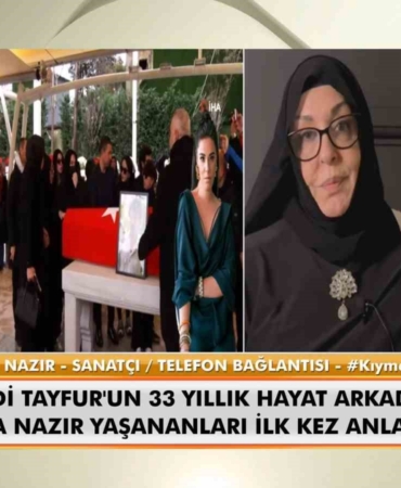 Necla Nazır, Ferdi Tayfur’un cenazesinde yaşanan gerilim hakkında konuştu