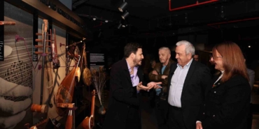 Okay Temiz’in enstrümanları Nilüfer MEM’de