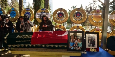 Otel yangınında hayatını kaybeden Güngör ailesi son yolculuğuna uğurlandı