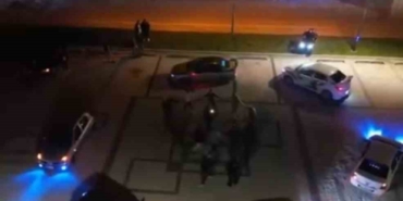 Otomobilleriyle ‘kutu kutu pense’ oynadılar