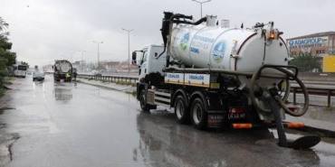 Sakarya’da metrekareye 25 kilogram yağış düştü