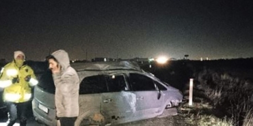 Şarampole yuvarlanan otomobilin sürücüsü hayatını kaybetti