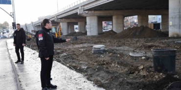 Silivri’de E-5 kenarında peyzaj yenileniyor