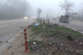 Sis kazayı beraberinde getirdi