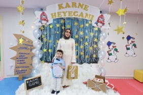 Sultangazi’de Ana Kucağı minikleri ilk karnelerini aldı