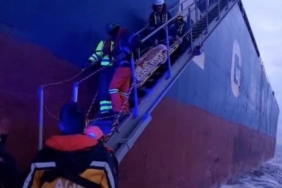 Tekirdağ açıklarında ticari gemide yaralanan şahıs tahliye edildi