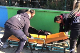 Tekirdağ’da alkollü şahıs kaldırıma yığıldı