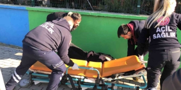 Tekirdağ’da alkollü şahıs kaldırıma yığıldı