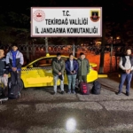 Tekirdağ’da düzensiz göç uygulamasında 5 göçmen ve 1 organizatör yakalandı
