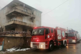 Tekirdağ’da ev yangını