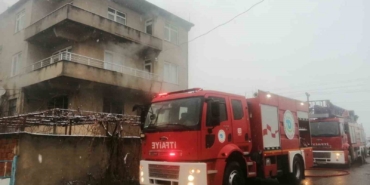 Tekirdağ’da ev yangını