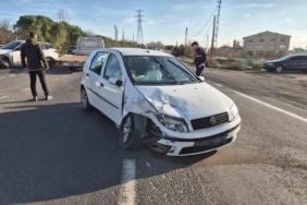 Tekirdağ’da iki aracın karıştığı kazada 6 kişi yaralandı