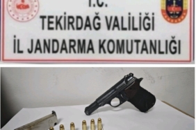 Tekirdağ’da jandarma ekiplerinden silah operasyonu