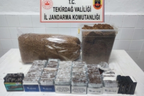 Tekirdağ’da kaçak tütün operasyonu
