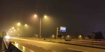 Tekirdağ’da sis etkili oldu
