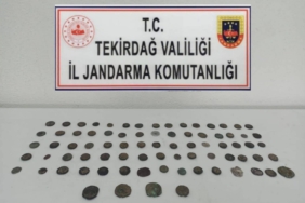 Tekirdağ’da tarihi eser niteliği taşıyan 79 adet sikke ele geçirildi