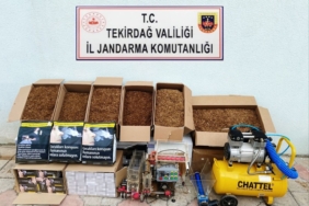 Tekirdağ’da tütün ve makaron operasyonu