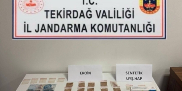 Tekirdağ’da uyuşturucu operasyonları