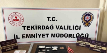 Tekirdağ’da uyuşturucu operasyonlarında 9 kişi tutuklandı