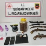 Tekirdağ’da uyuşturucu operasyonu