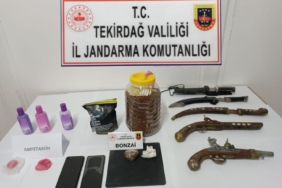 Tekirdağ’da uyuşturucu operasyonu