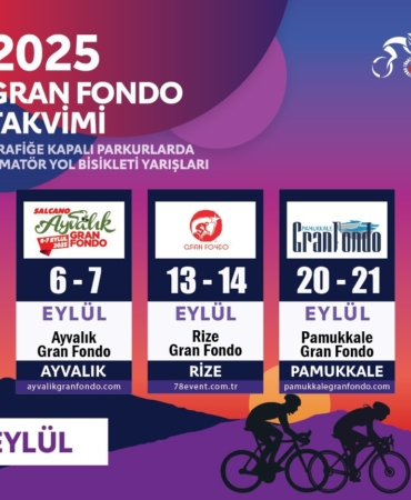 Türkiye Bisiklet Federasyonu, 2025 yılı Gran Fondo yarışlarının takvimini açıkladı