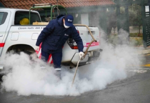 Ümraniye Belediyesi’nden kış aylarında da sivrisinek mücadelesi