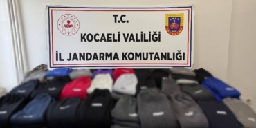 Ünlü markalara ait sahte 2 bin 80 giyim malzemesi ele geçirildi