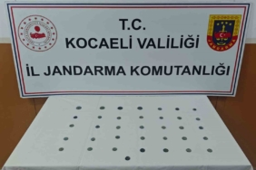Üst aramasında 36 sikke ele geçirildi