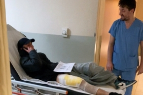 Usta birliğine giderken hastanelik oldu