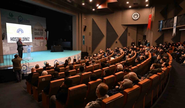 Yıldırım’da ’direnişten dirilişe Kudüs’e yoğun ilgi
