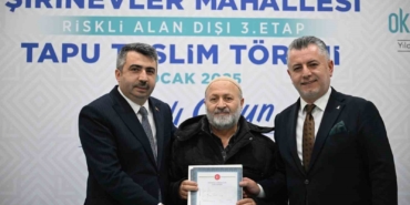 Yıldırım’da Tapu sevinci