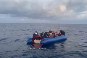 Yunanistan lastik botun motorunu söküp, kaçak göçmenleri denizde ölüme terk etti