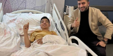 Tribünden düşen 17 yaşındaki Efe’den sevindiren haber