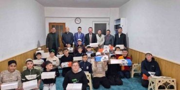 Kaymakam ve Müftüden Kur’an kursuna ziyaret