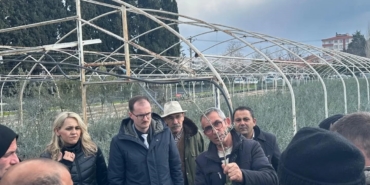 Edremit’te zeytinde budama kursu kursiyerlerine teknik eğitim