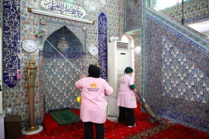 Sultanbeyli’de camiler Ramazan’a hazırlanıyor